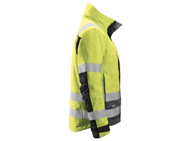 Snickers 1137 AllroundWork vinterjakke HiVis Gul/Blå, str.XS Kl.2/3