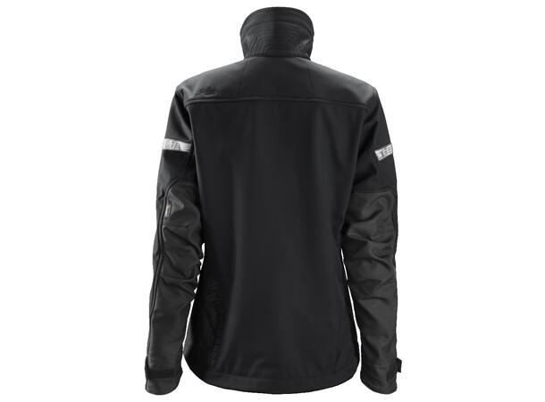 Snickers 1207 AllroundWork Svart, str.XS, softshelljakke