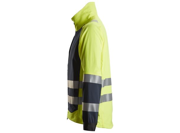 Snickers 1539 AllroundWork vinterjakke HiVis Gul/Blå, str.S Kl.2