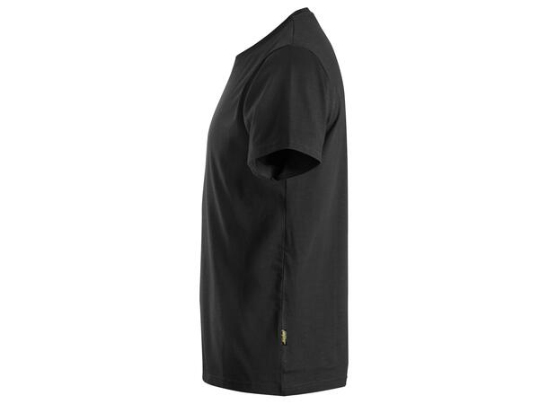 Snickers 2526 AllroundWork T-skjorte Svart, str.XS