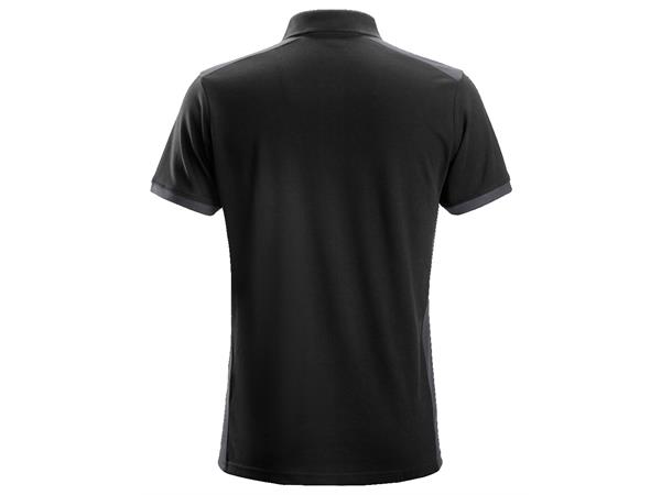 Snickers 2715 AllroundWork Poloskjorte Svart/Grå XXL