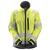 Snickers 1237 AllroundWork Damejakke HiVis Gul/Grå 4XL-Lang 