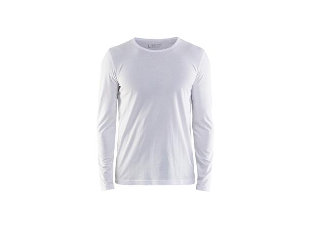 Blåkläder T-skjorte langermet Hvit, str.4XL