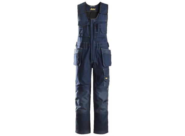Snickers 0214 Håndverksbukse Marineblå, str.156 m/hylsterlommer