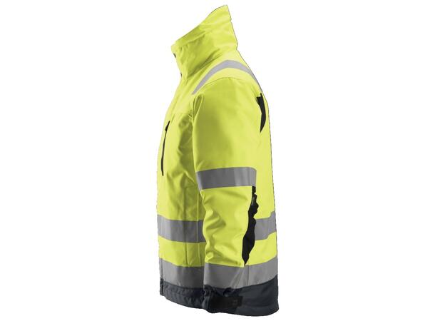Snickers 1130 High-Vis 37.5® Vinterjakke HiVis Gul/Grå, str.M Kl.3