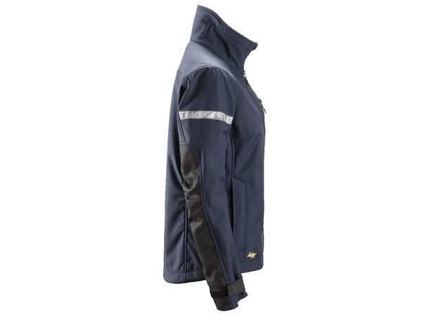 Snickers 1207 AllroundWork Marineblå/Svart, str.XS, softshelljakke