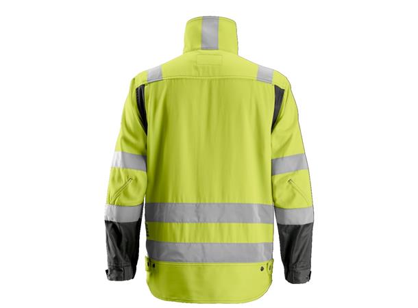 Snickers 1633 HiVis-Jakke HiVis Gul/Svart, str.M, Kl.3