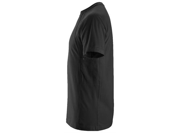 Snickers 2504 T-skjorte m/MultiPockets™ Svart, str.XS