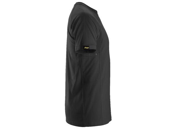 Snickers 2504 T-skjorte m/MultiPockets™ Svart, str.XS