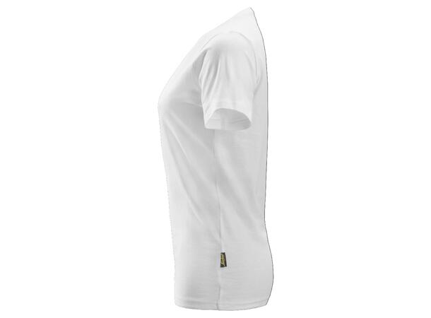 Snickers 2516 T-skjorte for dame Hvit, str.XS