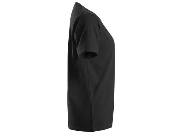 Snickers 2517 T-skjorte for dame Svart, str.XS
