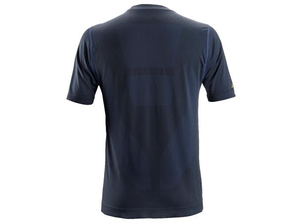 Snickers 2519 FlexiWork T-skjorte Marineblå, str.XXL, 37.5® Tech