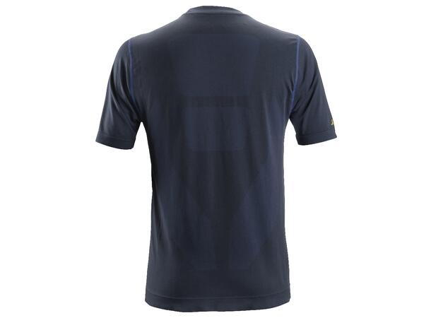 Snickers 2519 FlexiWork T-skjorte Marineblå, str.XS, 37.5® Tech