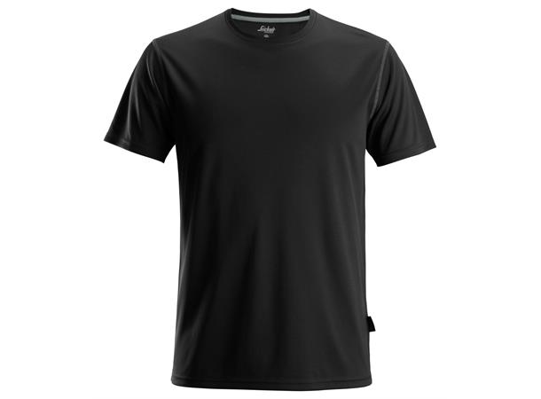 Snickers 2558 AllroundWork T-skjorte Svart, str.XS