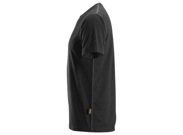 Snickers 2558 AllroundWork T-skjorte Svart, str.XS