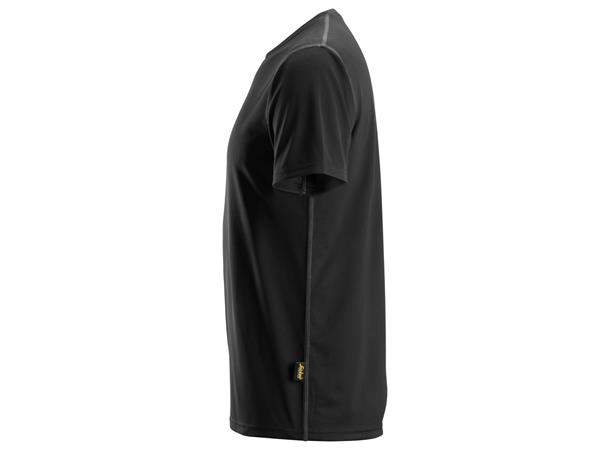 Snickers 2558 AllroundWork T-skjorte Svart, str.XS
