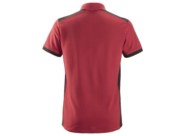 Snickers 2715 AllroundWork Poloskjorte Rød/Svart XL