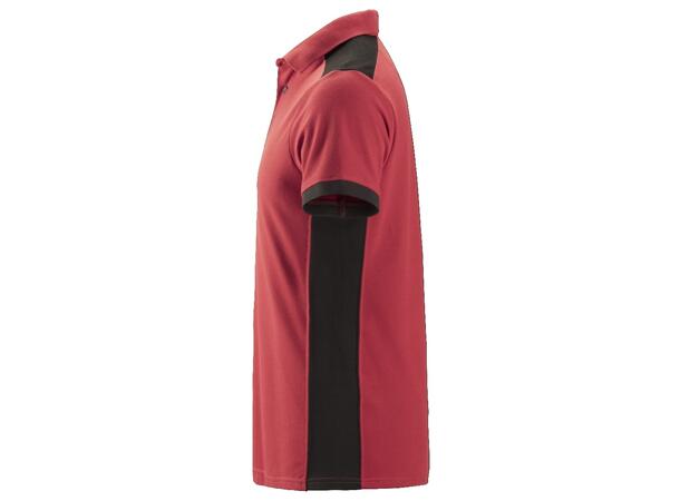 Snickers 2715 AllroundWork Poloskjorte Rød/Svart XL