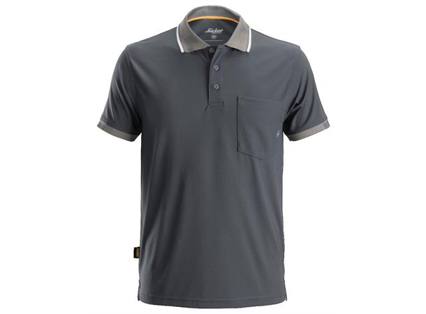 Snickers 2724 AllroundWork Poloskjorte Grå XS