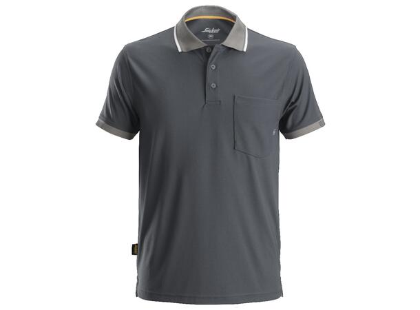 Snickers 2724 AllroundWork Poloskjorte Grå XXL