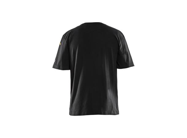 Blåkläder T-skjorte flammehemmende Svart, str.4XL