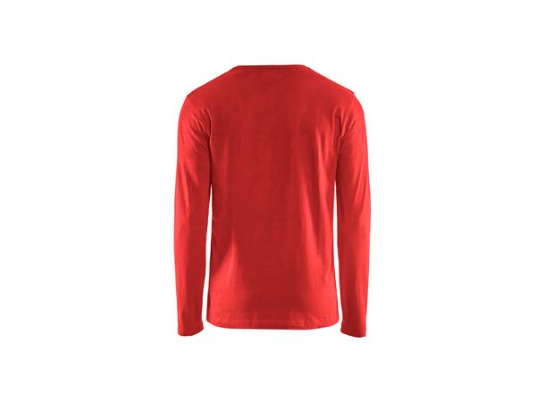 Blåkläder T-skjorte langermet Rød, str.4XL