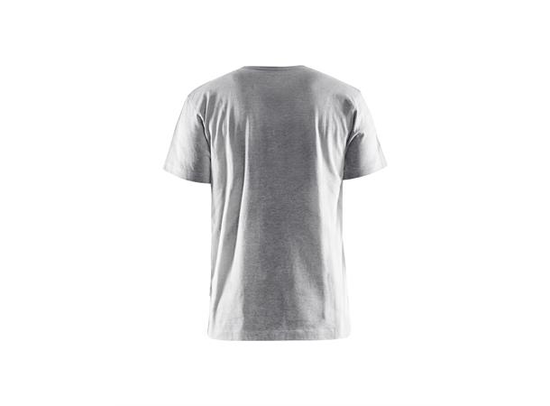 Blåkläder T-skjorte med 3D-print Grå, str.4XL
