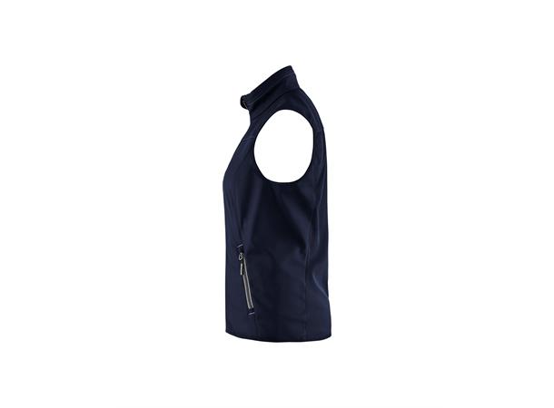 Blåkläder Vest softshell Marineblå, str.L, dame