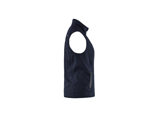 Blåkläder Vest softshell Marineblå, str.L, dame