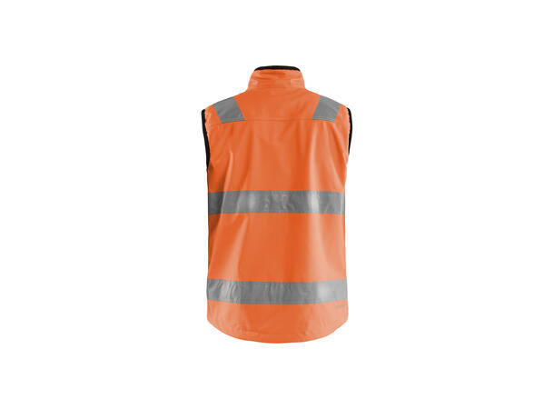 Blåkläder Vest varsel softshell Oransje, str.4XL