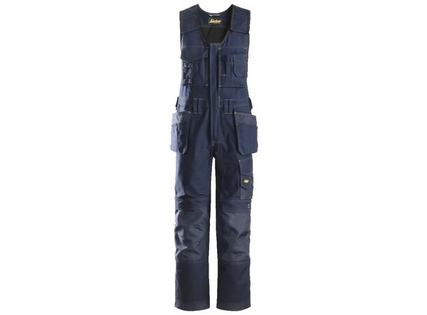 Snickers 0214 Håndverksbukse Marineblå, str.046 m/hylsterlommer