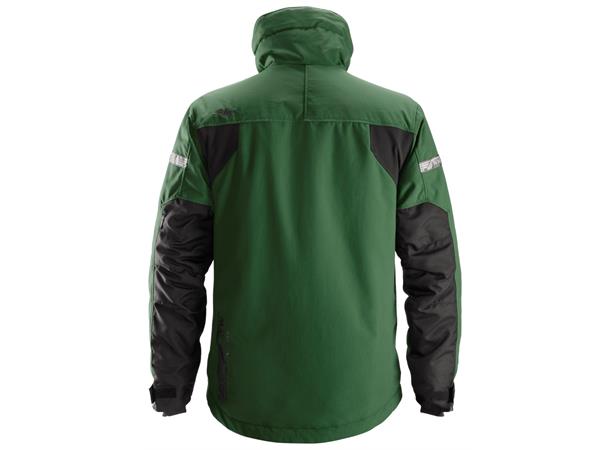 Snickers 1100 AllroundWork Vinterjakke Grønn/Svart, str.4XL
