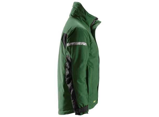 Snickers 1100 AllroundWork Vinterjakke Grønn/Svart, str.4XL