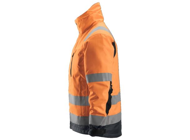 Snickers 1130 High-Vis 37.5® Vinterjakke HiVis Oransje/Grå, str.XS Kl.3, 37.5®
