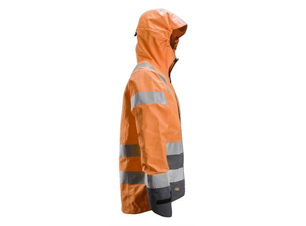 Snickers 1330 AllroundWork skalljakke HiVis Oransje/Grå, str.XS Kl.3