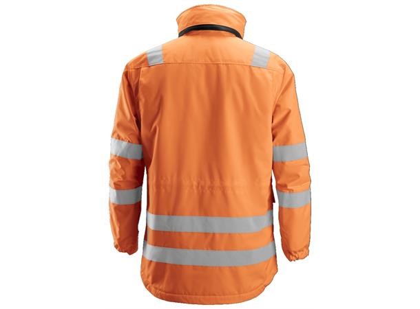 Snickers 1823 HiVis-Vinterjakke lang HiVis Oransje, str.4XL, Kl.3