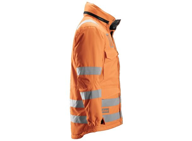 Snickers 1823 HiVis-Vinterjakke lang HiVis Oransje, str.4XL, Kl.3