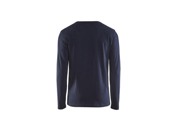 Blåkläder T-skjorte langermet Marineblå, str.4XL