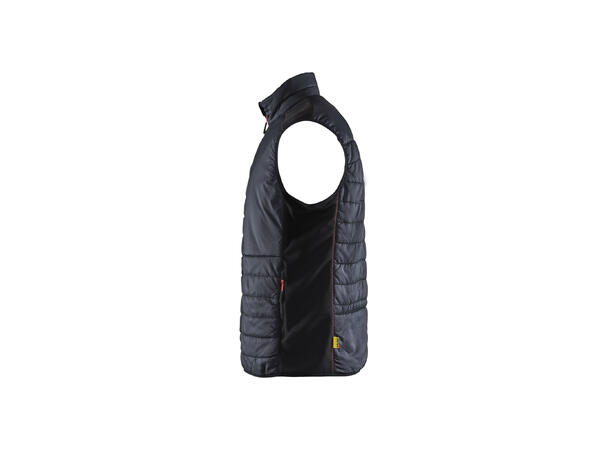 Blåkläder Vest vattert Svart/Rød, str.4XL