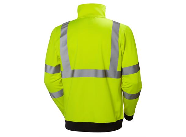 Helly Hansen Addvis genser med glidelås HiVis Gul, str.S