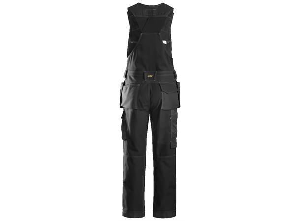 Snickers 0214 Håndverksbukse Svart, str.112 m/hylsterlommer