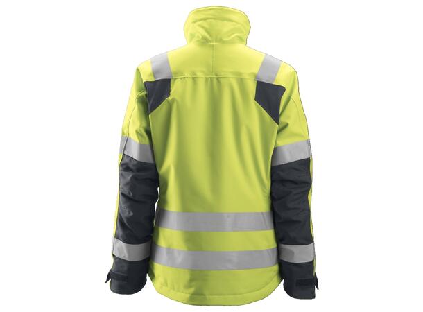 Snickers 1137 AllroundWork vinterjakke HiVis Gul/Grå, str.4XL Kl.2/3