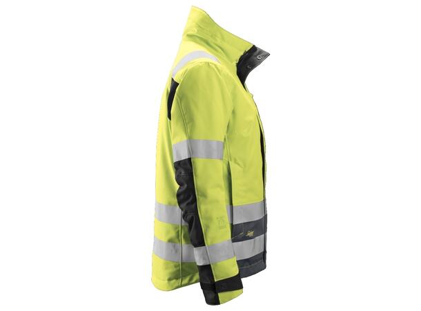 Snickers 1137 AllroundWork vinterjakke HiVis Gul/Grå, str.4XL Kl.2/3