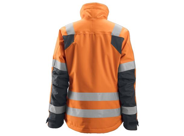 Snickers 1137 AllroundWork vinterjakke HiVis Oransje/Grå, str.XL Kl.2/3