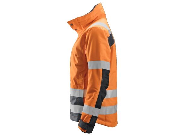 Snickers 1137 AllroundWork vinterjakke HiVis Oransje/Grå, str.XL Kl.2/3