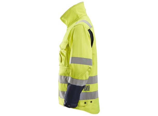 Snickers 1633 HiVis-Jakke HiVis Gul/Blå, str.XXXL, Kl.3