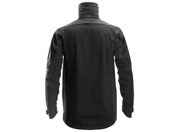 Snickers 1940 FlexiWork Softshelljakke Svart/Gul, str.XS