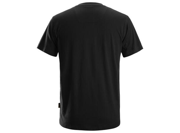 Snickers 2522 T-skjorte m/mønstertrykk Svart/Grå, str.XS