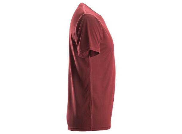 Snickers 2558 AllroundWork T-skjorte Rød, str.XS