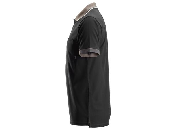 Snickers 2724 AllroundWork Poloskjorte Svart XL